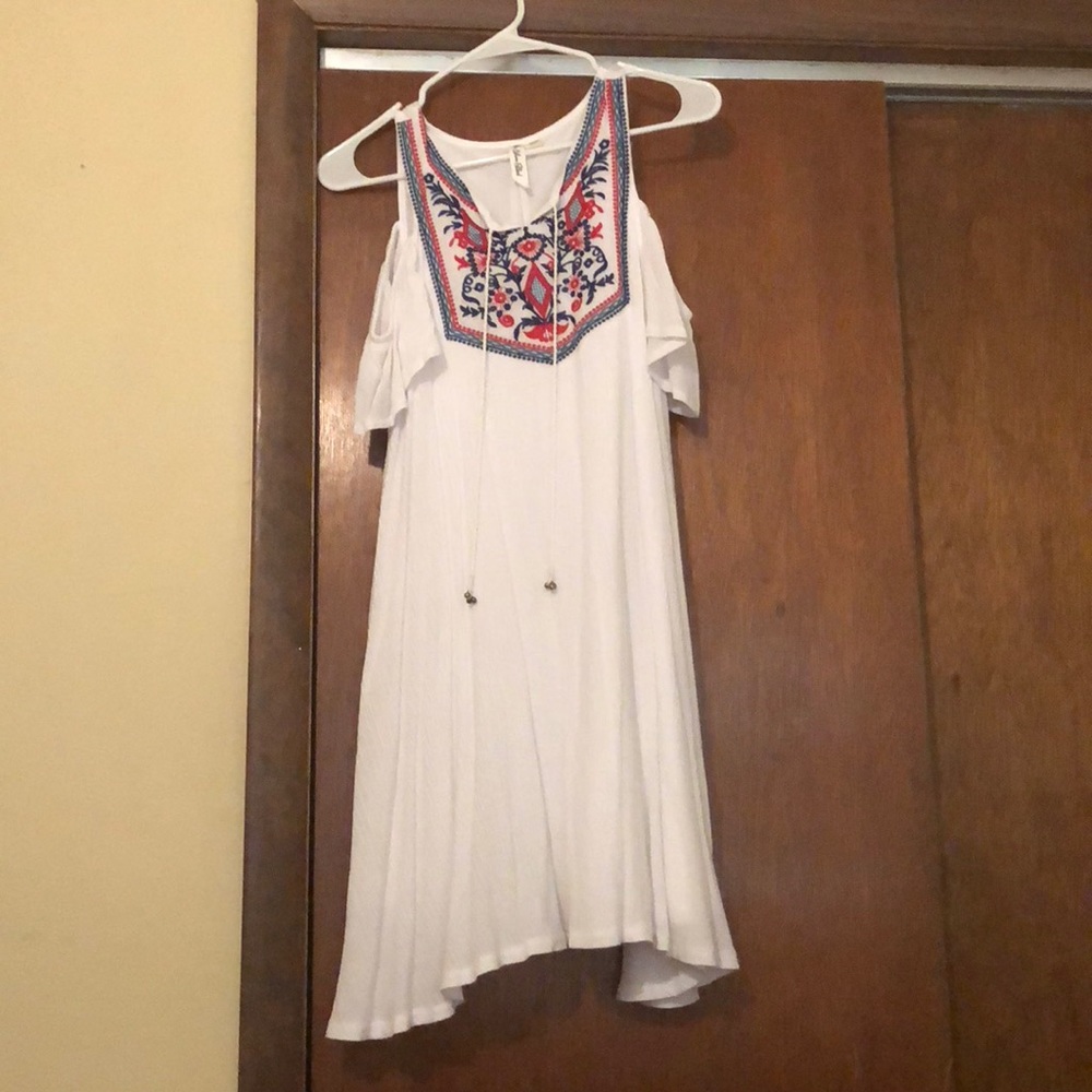 Bohemian dress.